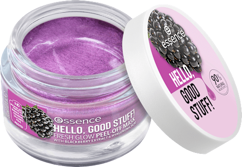 Hello, Good Stuff! Fresh Glow Peel-Off Maske essence