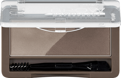 Szemöldökpúder szett vízálló - Nr. 010 Ash Blond CATRICE