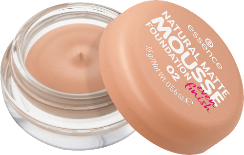 Foundation Natural Matte Mousse 02 essence