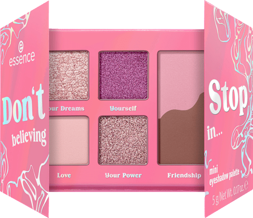 Lidschattenpalette Don't Stop Believing In... Mini  essence