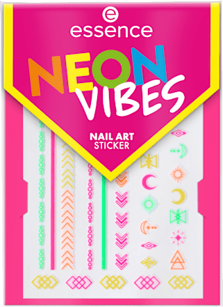 Nagelsticker Neon Vibes essence