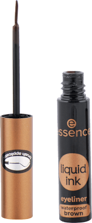 Vodoodolná tekutá očná linka Liquid Ink - 02 Ash brown essence