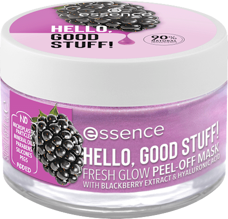 Hello, Good Stuff! Fresh Glow Peel-Off Maske essence