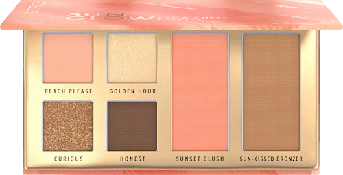 Lidschatten &  Rouge Palette Sun Glow  CATRICE