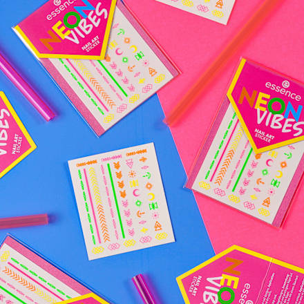 Nagelsticker Neon Vibes essence