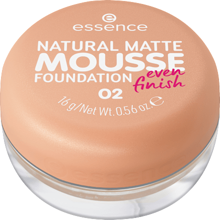 Natural Matte Mousse puder - 02 essence