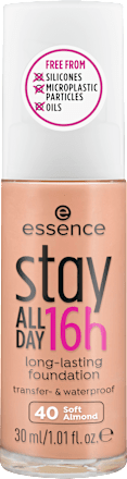 Tekoči puder stay all day 16h long-lasting 40 soft almond essence
