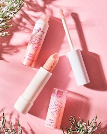 Lippenbalsam Snow Much Love 01 Glitter essence