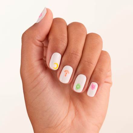 Nagelsticker Neon Vibes essence