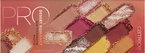 Catr.Pro Desert Romance Slim 010 paleta senki za oči  CATRICE