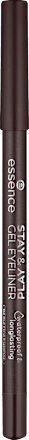 Eyeliner Gel Stay Play 02 But First Espresso essence