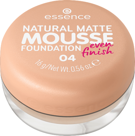 Alapozó, Natural Matte Mousse - Nr. 04 essence