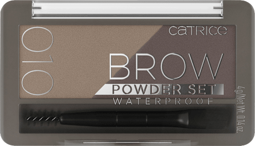 Set na úpravu obočia Brow Powder - 010 Ash Blond CATRICE