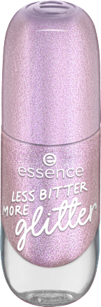 Gel Nagellack 58 Less Bitter More Glitter essence