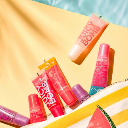 Szájfény Juicy Bomb shiny - Nr. 102 Witty Watermelon essence