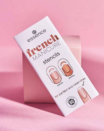 French Manicure Nagelschablone 01 essence