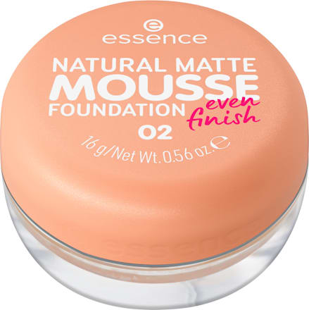 Podkład do twarzy Natural Matte Mousse 02 essence