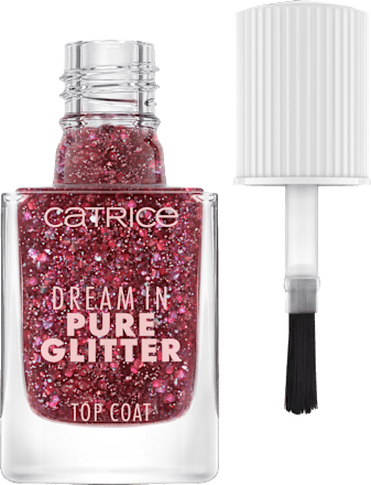 Top Coat Dream In Pure Glitter 050 Sparkle Darling CATRICE