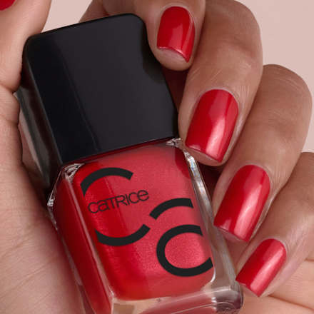 Gel Nagellack Iconails 166 Say It In Red CATRICE