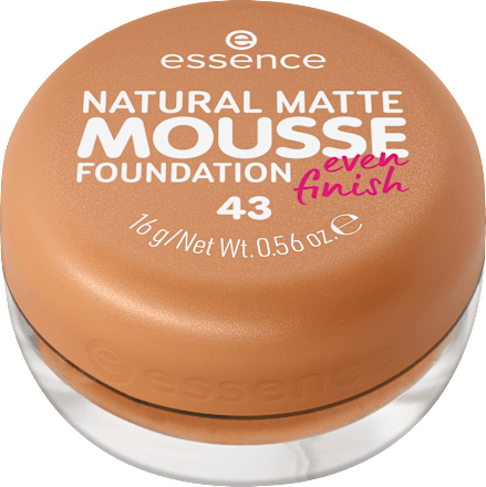 Podkład do twarzy Natural Matte Mousse 43 essence