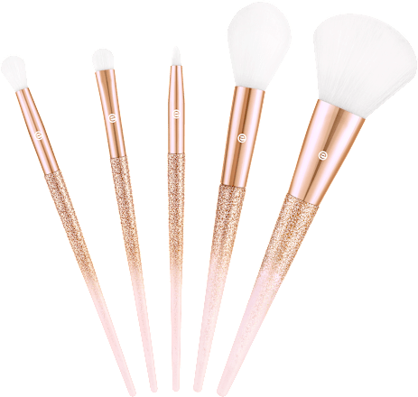Комплект от 5 четки за грим Sparkle All The Way essence