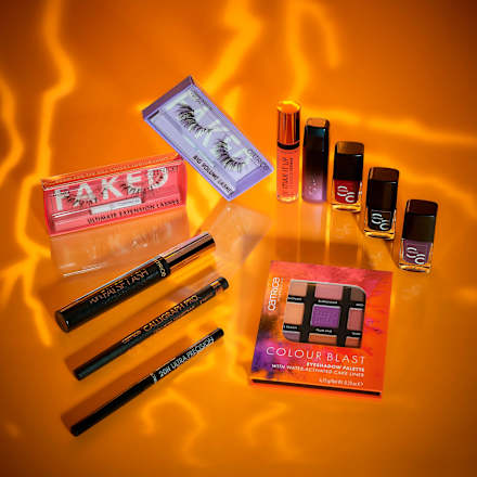 Mascara Pure False Lash Beyond Black 010 Fiber Black CATRICE