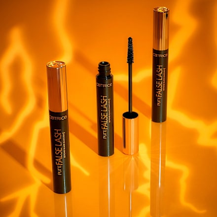 Mascara Pure False Lash Beyond Black 010 Fiber Black CATRICE