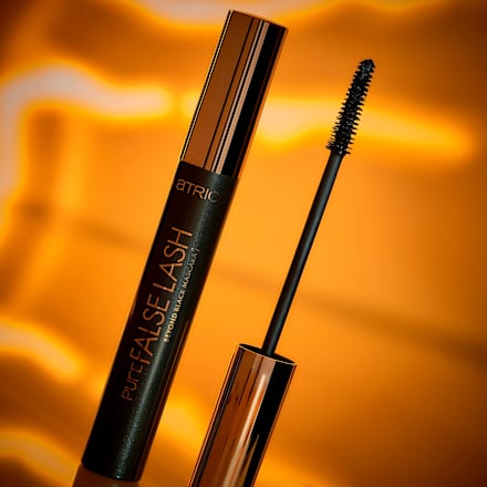 Mascara Pure False Lash Beyond Black 010 Fiber Black CATRICE