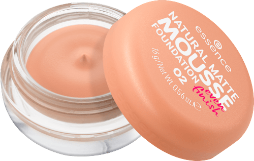 NATURAL MATTE MOUSSE puder- 02 essence