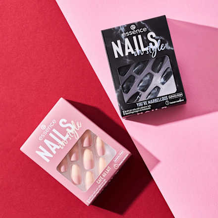 Künstliche Nägel Nails In Style 16 Café Au Lait essence