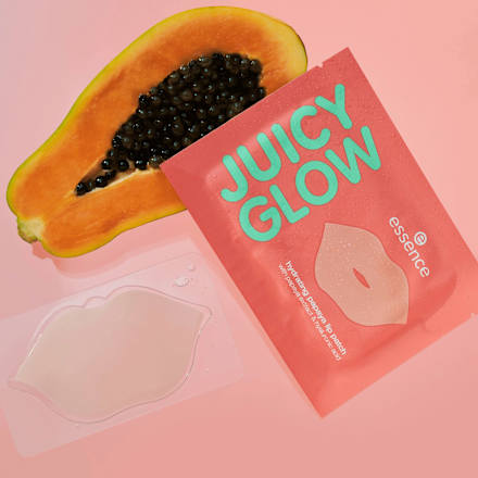 Lippenmaske Juicy Glow Hydrating Papaya Lip Patch 01 Papaya Plump essence