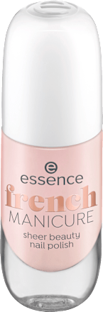 Nagellack French Manicure Sheer Beauty 01 Peach Please! essence