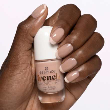 Nagellack French Manicure Sheer Beauty 01 Peach Please! essence