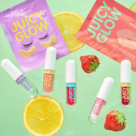 Lippenöl Juicy Glow Juicy Bomb 02 Strawberry Star essence