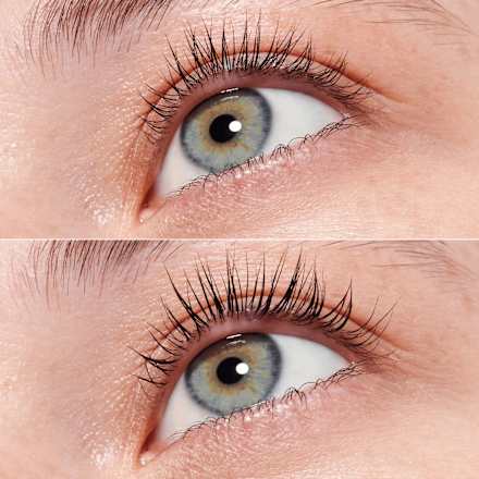 Stylingový gél na mihalnice Curl Freeze - 010 Milky Black Tint CATRICE