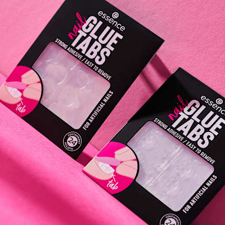 Nagelkleberpunkte doppelseitig für Künstliche Nägel essence