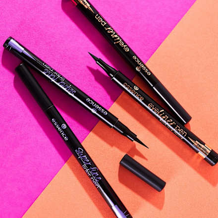 Eyeliner Super Fine 01 Deep Black essence