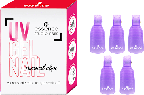 UV Nagellackentferner Clips Studio Nails UV Gel Nail 01 Hold Me Tight essence