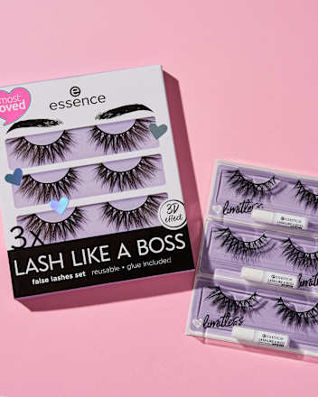 LASH LIKE A BOSS set veštačkih trepavica - 02 essence