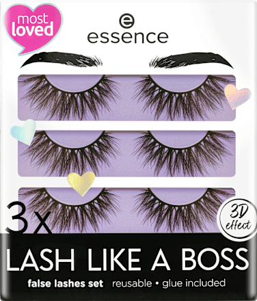 LASH LIKE A BOSS set veštačkih trepavica - 02 essence