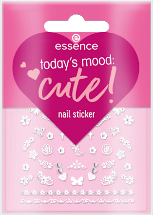 Today's mood: cute! nail sticker essence