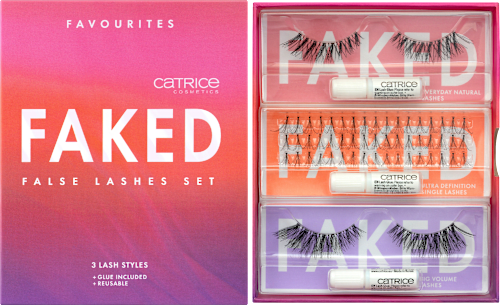 Faked set umjetnih trepavica  CATRICE