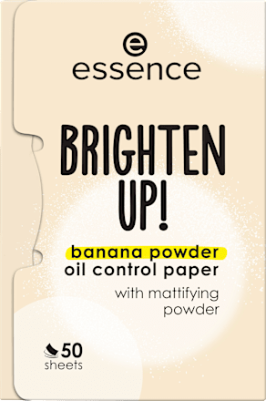 Mattierendes Papier Brighten Up Banana Powder Oil essence