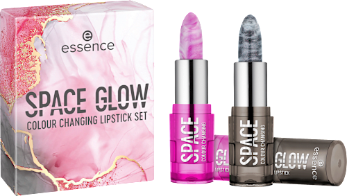 SPACE GLOW COLOUR CHANGING set ruževa za usne essence