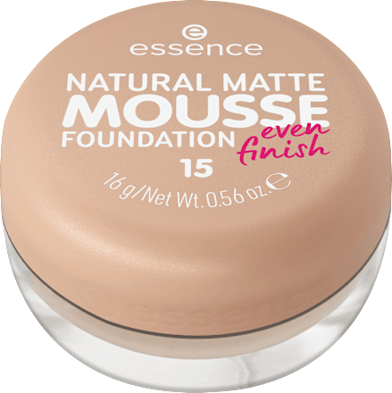Foundation Natural Matte Mousse 15 essence