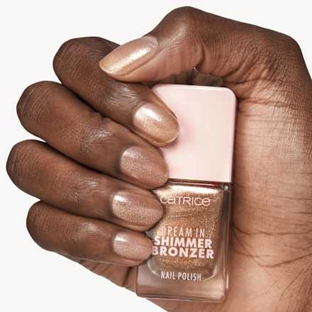 Nagellack Dream In Shimmer Bronzer 090 Golden Hour CATRICE