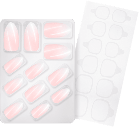 French MANICURE click-on nails 02 essence