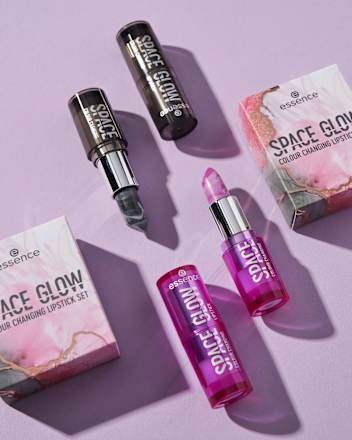 SPACE GLOW COLOUR CHANGING set ruževa za usne essence