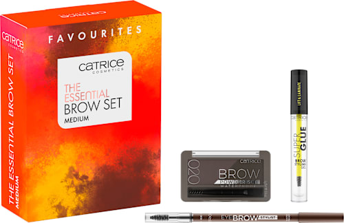 Zestaw do makijażu brwi The Essential Brow Set Medium CATRICE