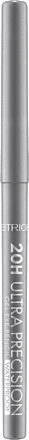 Vodoodolná ceruzka na oči 20H Ultra Precision - 120 Icy Silver CATRICE